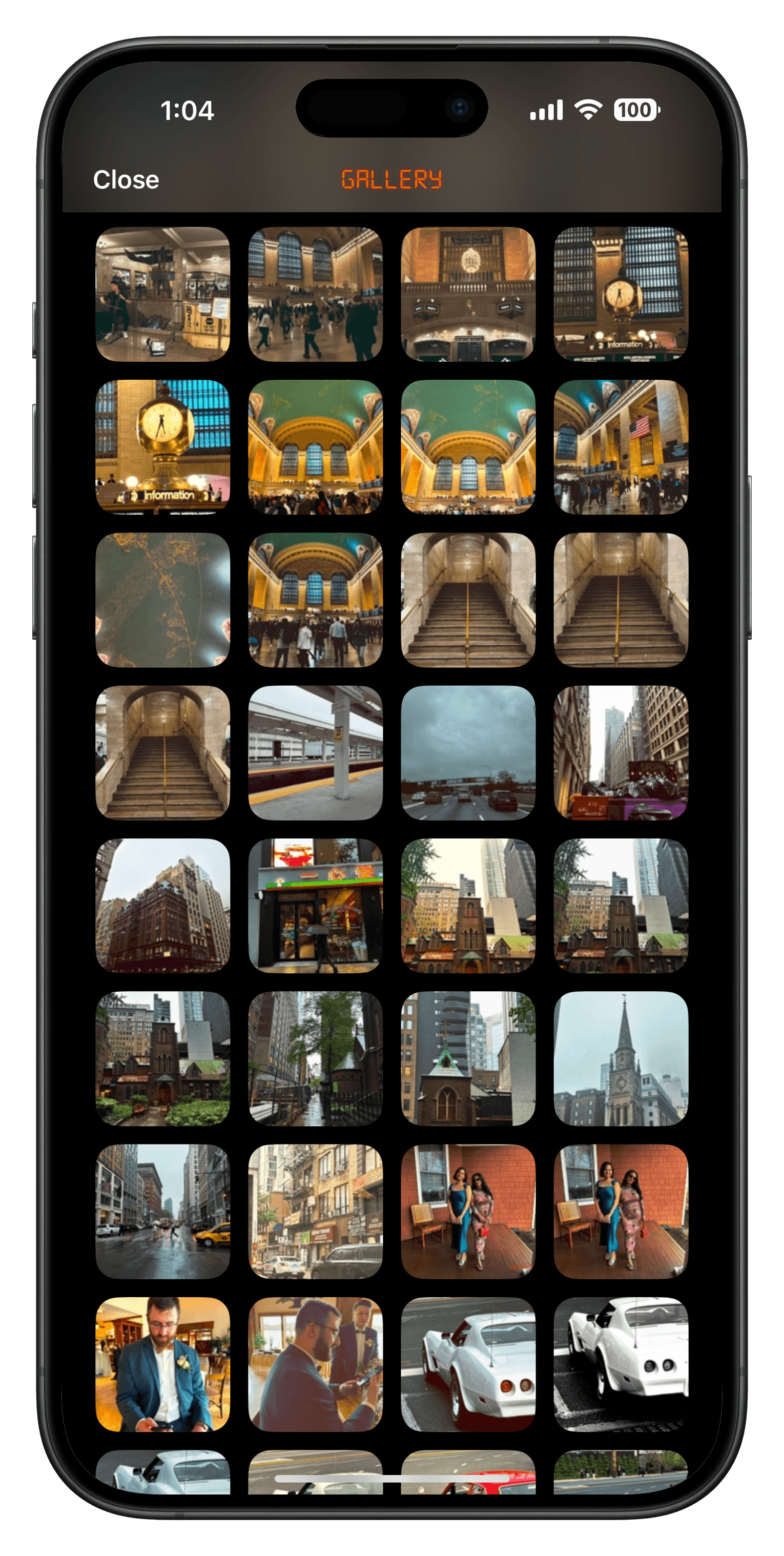 Gallery page